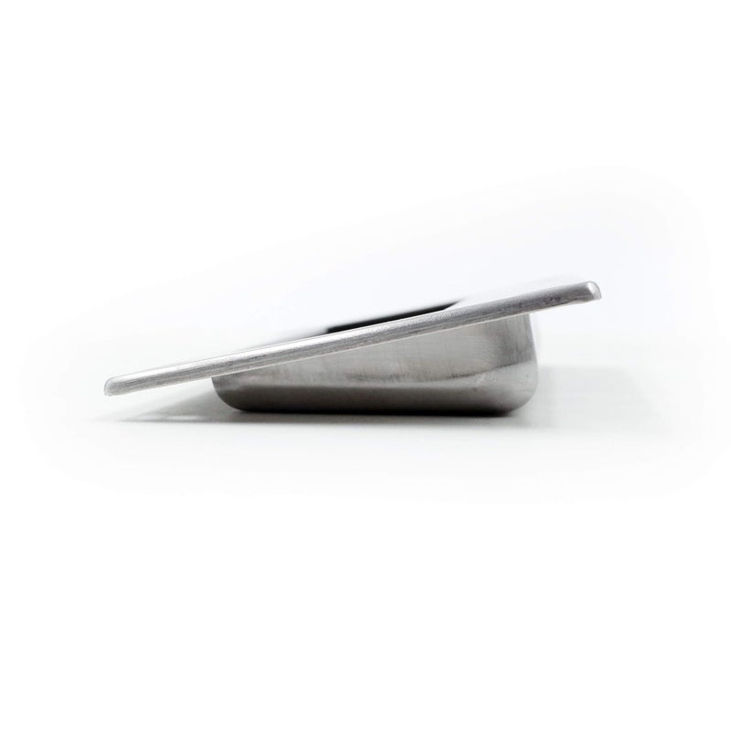 Jetland 2-Pack Concealed Recessed Pulls Handles - 5" x 3-1/4", Brushed Nickel, Rectangular Hidden Flush Pulls for Drawers Cupboards Cabinet Closet Doors, GMS128 - Image 4